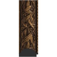 Зеркало Evoform Exclusive-G Floor 203х84 с гравировкой в багетной раме - Византия бронза 99 мм арт-BY 6326 — фото 2, Зеркала в ванную комнату