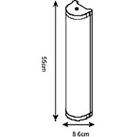 Подсветка для зеркал Artelamp Aqua-bara Белая Античная бронза арт-A5210AP-4AB — фото 4, Подсветки