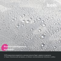 Штора для ванны Iddis Promo 180х200 полупрозрачная арт-P02PV18i11 — фото 3, Шторы для ванной