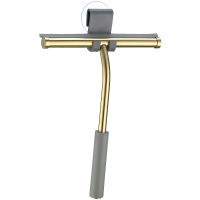 Скребок WasserKRAFT Золото матовое арт-211BG — фото 1, Скребки для душа