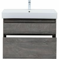 Товар: Тумба под раковину Aquanet Nova Lite 85 подвесная Дуб рошелье арт-249937 - фото 4 Тумба под раковину Aquanet Nova Lite 85 подвесная Дуб рошелье арт-249937 — фото 4, Тумбы под раковину