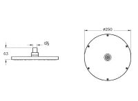Товар: Душевая система Vitra Origin Хром арт-A49266EXP - фото 10 Душевая система Vitra Origin Хром арт-A49266EXP — фото 10, Встраиваемые душевые комплекты