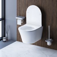 Унитаз Damixa Skyline подвесной с сиденьем Микролифт арт-DX35C1700SC — фото 3, Подвесные унитазы