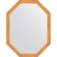 Зеркало Evoform Octagon 71х91 в багетной раме - Сосна 62 мм арт-BY 7064 — фото 1, Зеркала в ванную комнату