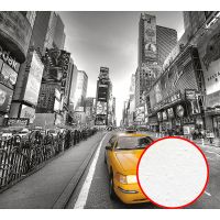 Фреска Ortograf Небоскребы 50032 Фактура бархат FX Флизелин (3*2,7) Серый/Желтый, Город/Автомобили арт-50032 (бархат FX) — фото 1, Фрески