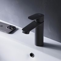 Смеситель для раковины AM.PM Func Черный матовый арт-F8F02122 — фото 2, Смесители для раковины