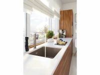 Кухонная мойка Alveus Granital+ Quadrix 50 Deep Black G90 560x460x200 Черная матовая арт-1149138 — фото 4, Кухонные мойки