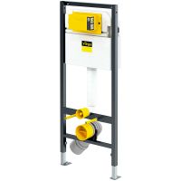 Комплект унитаза AM.PM Spirit FlashClean C701700WH+C707857WH с инсталляцией Viega Prevista Dry 792855 с сиденьем Микролифт и клавишей смыва Хром арт-C701700WH+C707857WH+792855 — фото 10, Комплекты унитаз + инсталляция