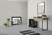 Керамическая плитка Emigres Microcemento Blanco Muro XL настенная 30x90 см арт-47162 — фото 4, Керамическая плитка