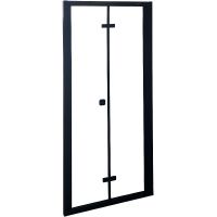 Товар: Душевая дверь Ceruttispa Bella 90 D91B профиль Черный стекло прозрачное арт-BELLA D91B - фото 1 Душевая дверь Ceruttispa Bella 90 D91B профиль Черный стекло прозрачное арт-BELLA D91B — фото 1, Складные душевые двери