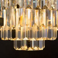 Люстра Divinare Nova Прозрачная Черная арт-3001/01 PL-9 — фото 2, Люстры