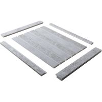 Финишный молдинг HIWOOD 2700x31x12 мм арт-LF124B W50 — фото 11, Панели