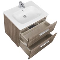 Тумба под раковину Roca Victoria 60 подвесная Городской дуб арт-A857468402 — фото 4, Тумбы под раковину