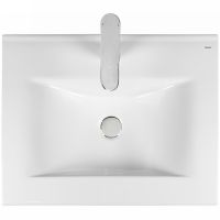 Тумба с раковиной Bond Wave 60 подвесная Белая глянцевая арт-T01600-S05W — фото 12, Тумбы с раковиной