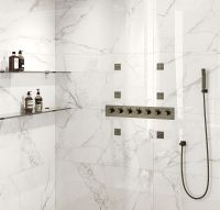 Керамогранит Naxos Ceramica Rhapsody Caravaggio Gold Levigato Rettificato 60x120 см арт-117424 — фото 7, Керамогранит