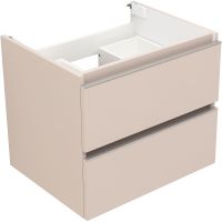 Тумба под раковину Aquanet Вега 60 подвесная Бежевая арт-329583 — фото 4, Тумбы под раковину