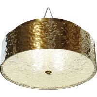 Потолочный светильник Maytoni Modern Ripple Прозрачный Золото арт-MOD096CL-03G — фото 1, Накладные светильники