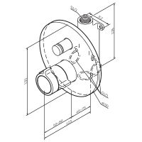 Смеситель для душа AM.PM X-Joy с термостатом Хром арт-F85A45600 — фото 8, Смеситель для душа