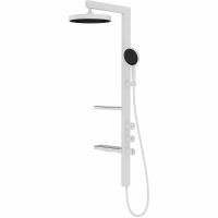 Душевая система Vincea Inspire Белая арт-VSFS-3I11W — фото 1, Душевые стойки