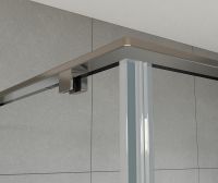 Душевой уголок Vincea Arno 120х100 профиль Хром стекло прозрачное арт-VSR-1A1012CL — фото 3, Прямоугольные душевые уголки