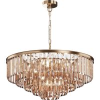 Люстра Maytoni Neoclassic Revero Прозрачная Золото арт-MOD085PL-12G — фото 1, Люстры