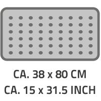 Коврик для ванны Ridder Playa 38x80 Розовый арт-68302 — фото 2, Коврики для ванной комнаты