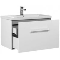 Комплект мебели для ванной Aquanet Порто 60 подвесной Белый арт-196676 — фото 7, Комплекты мебели для ванной