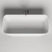 Ванна из искусственного камня Salini Agatha 180х80 Белая матовая арт-100221M — фото 2, Ванны из искусственного камня