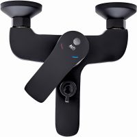 Смеситель для ванны Orange Aristo Черный матовый арт-M19-100b — фото 9, Смеситель для ванны