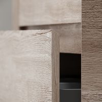 Тумба под раковину Sancos Marmi 2.0 100 L подвесная Дуб галифакс натуральный арт-MR2.0100LEG — фото 8, Тумбы под раковину