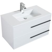 Тумба с раковиной Parly Spa Bella 70 10142 подвесная Белая глянцевая арт-Bella70 — фото 1, Тумбы с раковиной