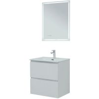 Товар: Тумба под раковину Aquanet Джейн 60 подвесная Белая матовая арт-335422 - фото 12 Тумба под раковину Aquanet Джейн 60 подвесная Белая матовая арт-335422 — фото 12, Тумбы под раковину