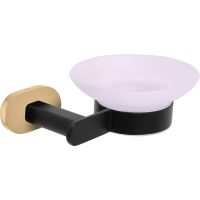 Товар: Мыльница Rav Slezak Yukon Черный матовый Золото арт-YUA0300CMATZ - фото 1 Мыльница Rav Slezak Yukon Черный матовый Золото арт-YUA0300CMATZ — фото 1, Мыльницы