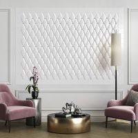 Керамическая плитка Petracers Capitonne Bianco настенная 10х10 см арт-C 10 BIANCO — фото 2, Керамическая плитка