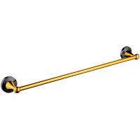 Полотенцедержатель CeramaLux Luxury Черный Золото арт-57508 — фото 1, Полотенцедержатели