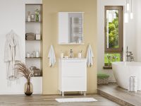 Тумба с раковиной Misty Атлантик 60 Белая арт-УТ000012599 — фото 6, Тумбы с раковиной