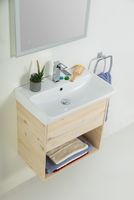 Тумба под раковину BelBagno Neon 60 подвесная Pino Bianco арт-NEON-600-1C-SO-PB — фото 10, Тумбы под раковину