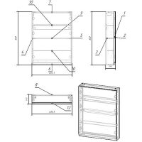 Товар: Зеркальный шкаф Cersanit Moduo 60 Белый арт-SB-LS-MOD60/Wh - фото 6 Зеркальный шкаф Cersanit Moduo 60 Белый арт-SB-LS-MOD60/Wh — фото 6, Зеркальные шкафы в ванную