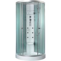 Душевая кабина Timo Lux 100x100 с гидромассажем арт-TL-1503 — фото 1, Душевые кабины