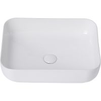 Раковина-чаша Abber Rechteck 50 Белая арт-AC2202 — фото 3, Раковины накладные