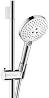 Душевой гарнитур Hansgrohe Raindance Select S Хром Белый арт-26631400 — фото 2, Душевые гарнитуры на штанге