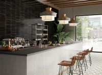 Керамогранит Marazzi Italy Lume Black Lux 6х24 см арт-M6RP — фото 4, Керамогранит