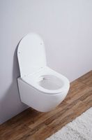 Унитаз Esbano Azalea подвесной Белый глянцевый с сиденьем Микролифт арт-ESUPAZALW — фото 6, Подвесные унитазы