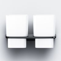 Стакан для зубных щеток AM.PM Inspire V2.0 двойной Черный матовый арт-A50A343422 — фото 3, Стаканы для зубных щеток
