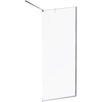 Душевая перегородка AM.PM Func 80 профиль Хром матовый стекло прозрачное арт-W84WI-80-F1-MTE — фото 2, Душевые перегородки