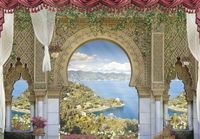 Фреска Ortograf Восток 10648 Фактура флок FLK Флизелин (3,9*2,7) Бежевый, Архитектура/Пейзаж арт-10648 (флок FLK) — фото 2, Фрески