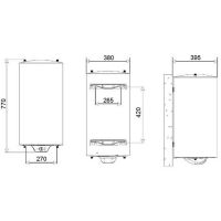 Водонагреватель накопительный Nofer Белый арт-H050 — фото 2, Водонагреватели