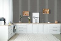 Обои Marburg Papis Loveday Винил на флизелине (0,7*10,05) Серый/Черный/Золото, Линии/Полоса/Рогожка арт-33746 — фото 5, Обои для стен