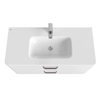 Товар: Тумба с раковиной Iddis Brick 100 Белая арт-BRI10WFi95K - фото 3 Тумба с раковиной Iddis Brick 100 Белая арт-BRI10WFi95K — фото 3, Тумбы с раковиной