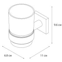 Товар: Стакан для зубных щеток Fixsen Lux Satin Сатин арт-FX-16006 - фото 3 Стакан для зубных щеток Fixsen Lux Satin Сатин арт-FX-16006 — фото 3, Стаканы для зубных щеток